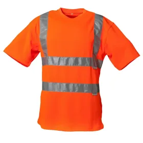 Warnschutz T-Shirt &quot;UNI&quot; uni orange, L