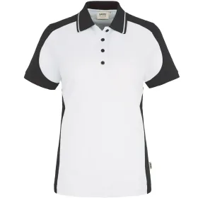 Damen Polo-Shirt &quot;CONTRAST PERFORMANCE&quot; 239 M, Weiß