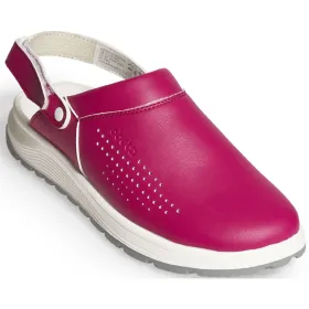 Damen Berufsclogs OB perforiert &quot;824018&quot; Active fuchsia 40