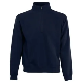 Zip-Sweatshirt &quot;F382&quot; Premium Raglan L, deep navy