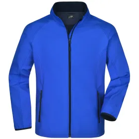 Promo Softshelljacke &quot;JN1130&quot; M, royalblau/marine