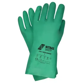 Nitril Chemieschutzhandschuhe GREEN BARRIER &quot;3450&quot; 7 (S)