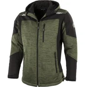 Kapuzenjacke &quot;ALDRIN&quot; oliv/schwarz 3XL
