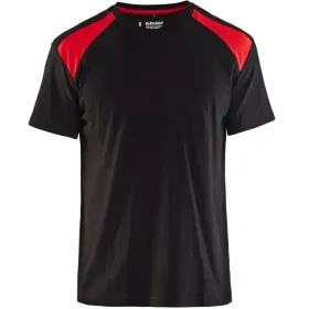 T-Shirt &quot;3379&quot; L, schwarz/rot