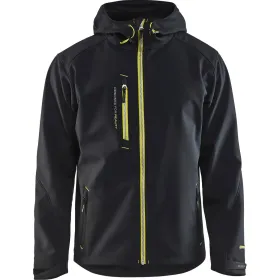 Softshelljacke &quot;4949&quot; L, schwarz/gelb