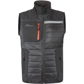 Steppweste &quot;WALL&quot; U-Supremacy asphalt grey, XS