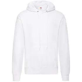 Kapuzen-Sweatshirt &quot;F421&quot; Classic L, white