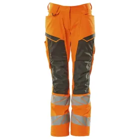 Damen Warnschutz Bundhose Kl. 2 &quot;ACCELERATE SAFE&quot; Diamond orange/dunkelanthrazit, 82C36 (EU 36)