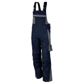 Latzhose „pro mg 245&quot; marine/grau, 64