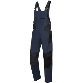 Latzhose &quot;1821-565&quot; Bplus Green nachtblau/schwarz, 48/50 - kurz