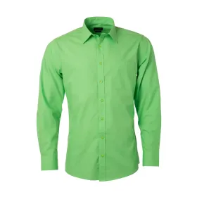 Langarm Hemd &quot;JN678&quot; M, lime-green