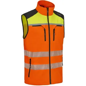 Funktionsweste &quot;KlimaAIR®&quot; orange/gelb, S