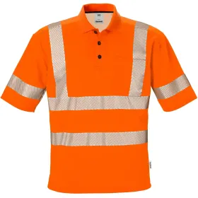 Warnschutz Poloshirt &quot;7406 PHV&quot; Stiby UV-Schutz Orange, XS
