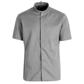 Kochhemd TENCEL™ kurzarm &quot;25242&quot; L, graphite