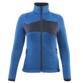 Damen Strickjacke &quot;ACCELERATE&quot; azurblau/schwarzblau, XL