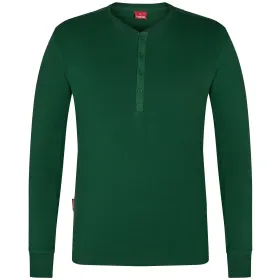 Langarmshirt Henley-Grandad &quot;9257-565&quot; Extend grün, XL