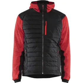 Hybridjacke &quot;5930&quot; M, rot/schwarz