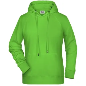 Damen Kapuzen-sweatshirt &quot;8023&quot; lime-green, 3XL