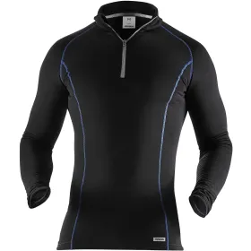 Funktions Zip-Langarmshirt &quot;7078 PT&quot; Polartec® schwarz M