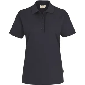 Damen Polo-Shirt &quot;ECO GRS&quot; 369 L, karbongrau