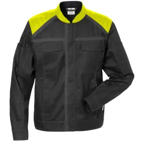 Damen Bundjacke &quot;4556 STFP&quot; Fusion Skarup XS, schwarz/gelb