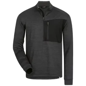Funktions-Troyer &quot;COVELO&quot; UV-Schutz grau-melange L