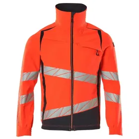 Warnschutz Stretch Bundjacke &quot;ACCELERATE SAFE&quot; XL, rot/schwarzblau