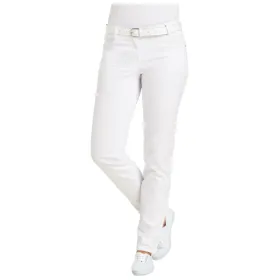 Damen-Stretchhose Classic-Fit &quot;08/6700&quot; Weiß, 42