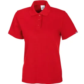 Damen Polo-Shirt &quot;1648-181&quot; Med & Care Rot, M