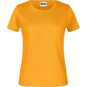 Damen Basic T-Shirt 180g/m² &quot;JN789&quot; L, gold-yellow