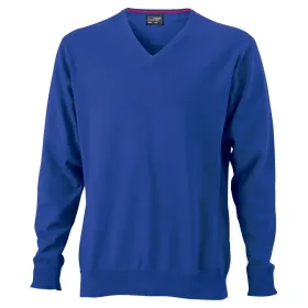 V-Neck Pullover &quot;JN659&quot; royal, XL