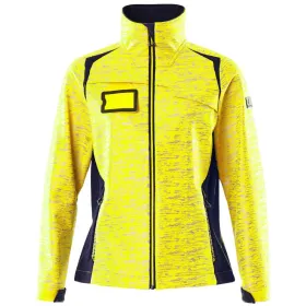 Damen Softshell Jacke &quot;ACCELERATE SAFE&quot; gelb/schwarzblau, XS