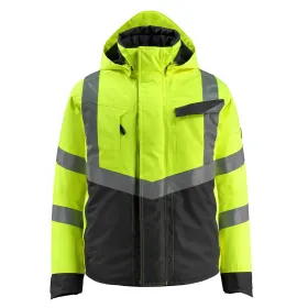 Warnschutz Winterjacke &quot;HASTINGS&quot; Safe Supreme gelb/schwarz, L