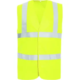 Polyester-Warnweste &quot;BASIC&quot; Kl. 2 gelb, L