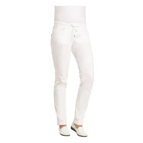 Damenhose &quot;08/7100&quot; 38, weiß/dunkelrosa