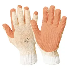 Latex Strick-Arbeitshandschuhe &quot;Red Wonder&quot; rot 10 (XL)