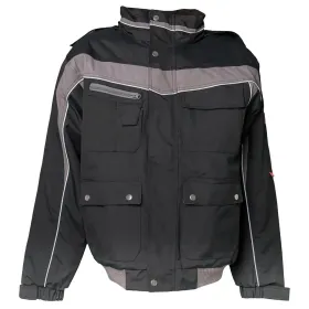 Winter Blouson &quot;PLALINE&quot; M, schwarz/zink