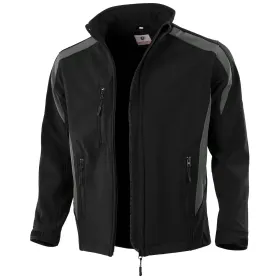 Softshelljacke &quot;1020&quot; schwarz/grau, M