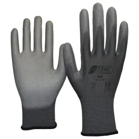 PU Nylon Montagehandschuhe &quot;6205&quot; grau 10 (XL)