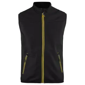 Softshell-Weste &quot;3850&quot; L, schwarz/gelb