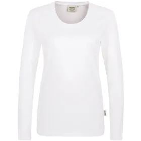 Damen Longsleeve &quot;CLASSIC&quot; 178 M, Weiß