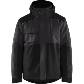 Winterjacke &quot;4881&quot; L, dunkelgrau/schwarz