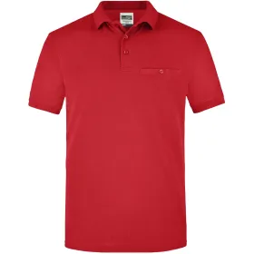 Pocket Polo-Shirt &quot;JN846&quot; M, red