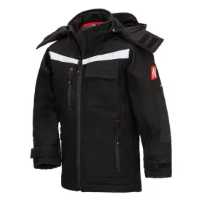 Kinder Softshelljacke &quot;7180KIDS&quot; MOTION TEX KIDS schwarz 122/128