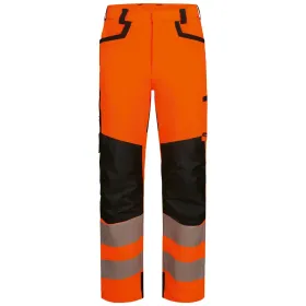 Warnschutz Stretch Bundhose Kl. 2  orange/schwarz, 50