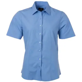 Damen Kurzarm Bluse &quot;JN679&quot; 3XL, aqua
