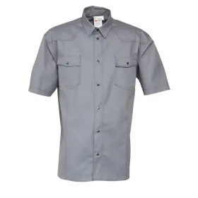 Hemd kurzarm &quot;1654&quot; Basic grau, L