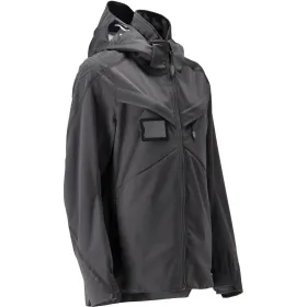 Damen Hardshell-Regenjacke &quot;22011-657&quot; Customized XXL, schwarz