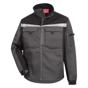 Arbeitsjacke &quot; MOTION TEX PRO FX&quot; grau/schwarz, 52