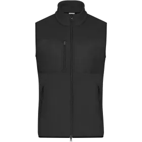 Fleeceweste &quot;JN1310&quot; L, black/black